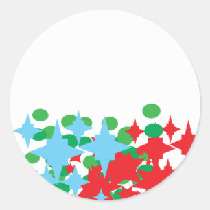 Natal - Etiqueta de Endereço