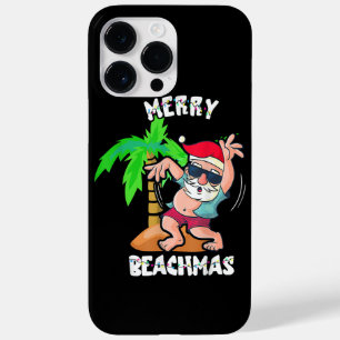 Natal Feliz na Praia em Julho Funny Santa Xmas Poo
