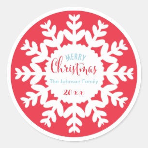 Natal Floco de neve autocolante