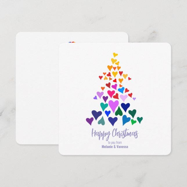 Natal Gay Minimalista (Frente/Verso)