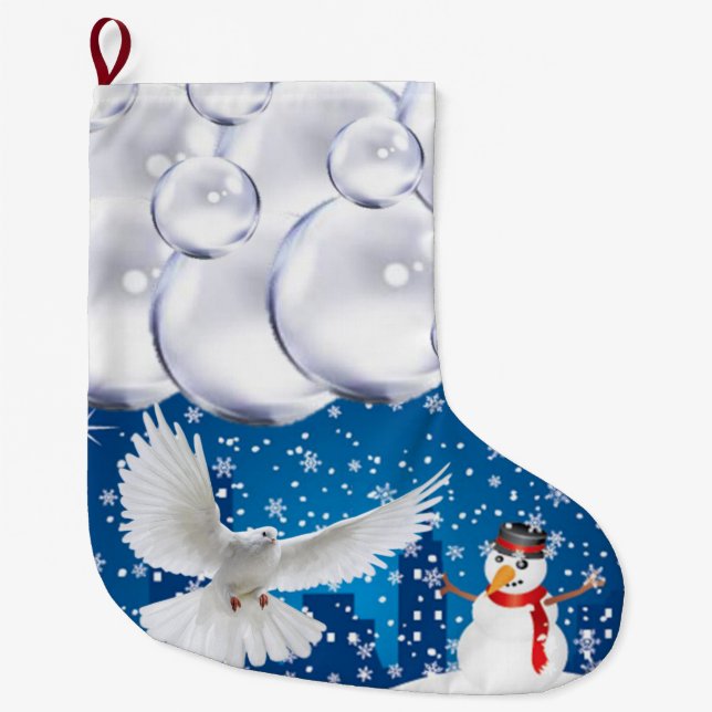 Natal Grande Meia de Natal, Boneco de Neve (Frente)