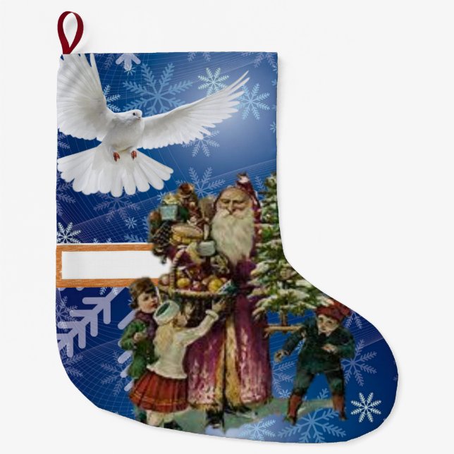 Natal Grande Meia de Natal, Vintage (Frente)