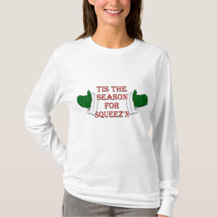 Natal Hoodie Engraçado Feriado Camisa Festiva Pres