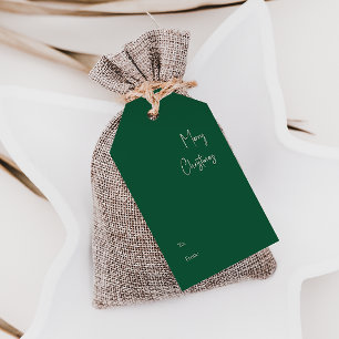 Natal moderno Etiquetas De Oferta De Verdes A Pa