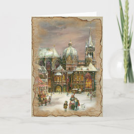 Natal na cidade - Cartão de Saudação