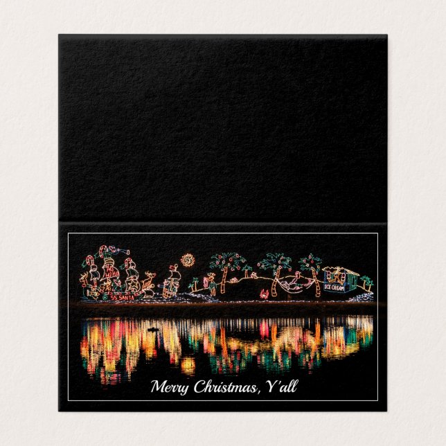 Natal nas Reflexões da Água do Sul (Exterior Desdobrado)