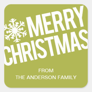 NATAL NEGRO ETIQUETAS HOLIDAY GIFT