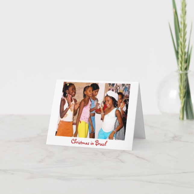 Natal no cartão de Brasil (Frente)