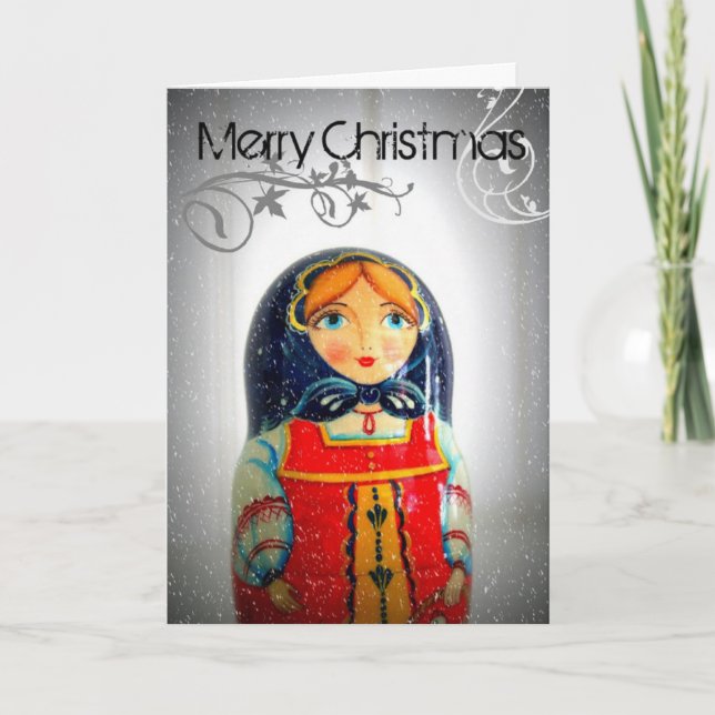 Natal no Cartão Rússia (Frente)