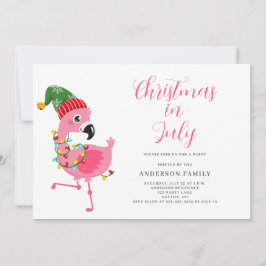 Natal No Convite de festas De Julho