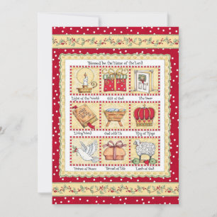 Natal… No nome de Jesus… Cartão liso!