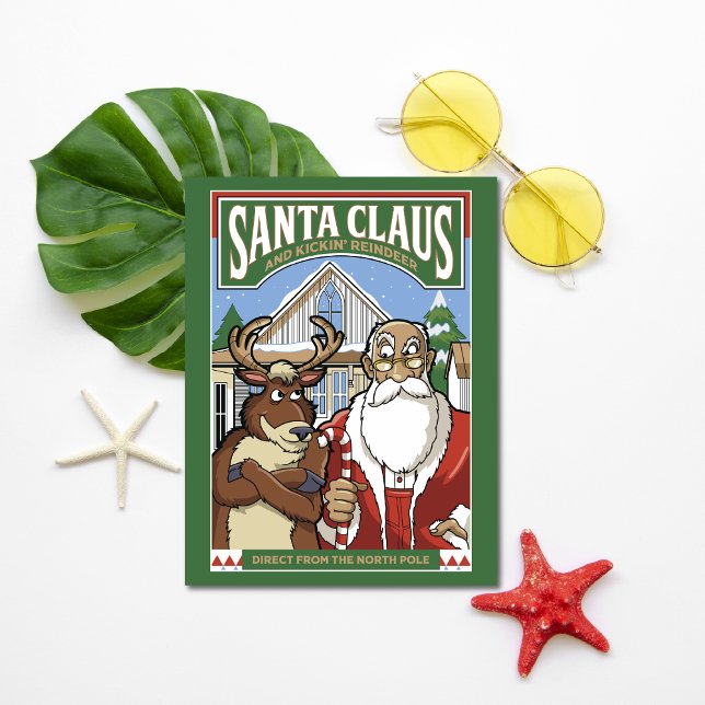 Natal Papai Noel & Kickin' Reindeer Neva (Criador carregado)