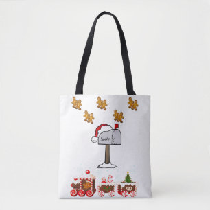 Natal para a bolsa de tote