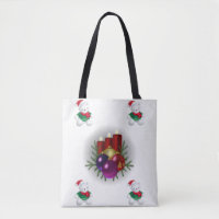 Natal para a bolsa de tote