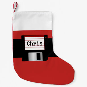 Natal Pequena Meia de disco flexível personalizada da correia d
