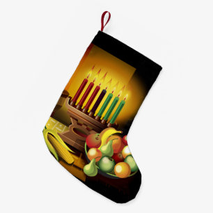 Natal Pequena Meia do presente de Kwanzaa