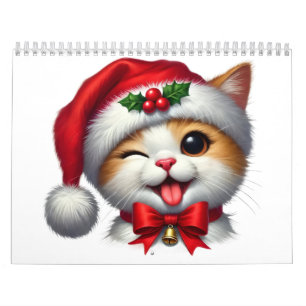 Natal Perfeito dos Gatos: Calendário de Gatos 2026
