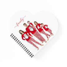 Natal Personalizado da Família com Duas Fotos em F