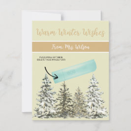 Natal Personalizado, Presente Pequeno, Cartões De 