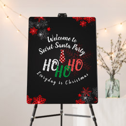 Natal Preto e Preto Personalizado em Festa ao Inte