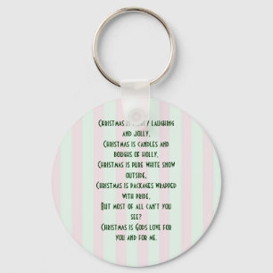 Natal Religioso Significa Chaveiro