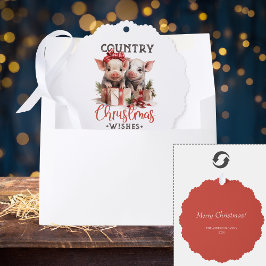 Natal Russo Deseja Porco Bonito