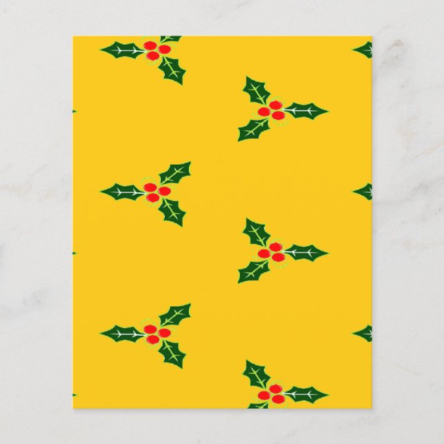 Natal sagrado em laranja (Frente)