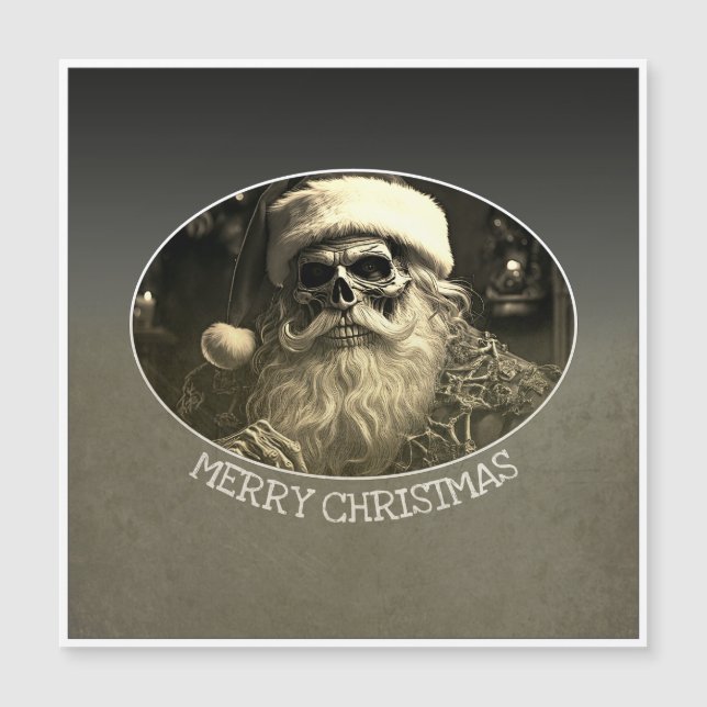 Natal Sinistro - Papai Noel Esqueleto 65609 (Frente)