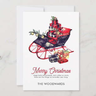 Natal Sleigh Feliz Natal