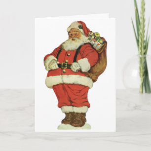 Natal Vintage, Cartões Fáceis de Personalizar