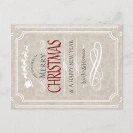 "NATAL VITORIANO ANTIGO" Cartão Postal