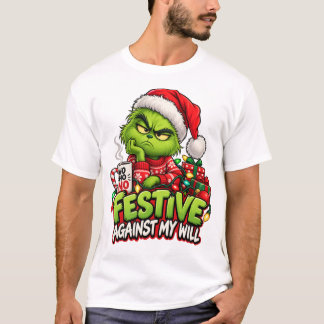 Natalina Contra a Minha Vontade Camiseta Divertida