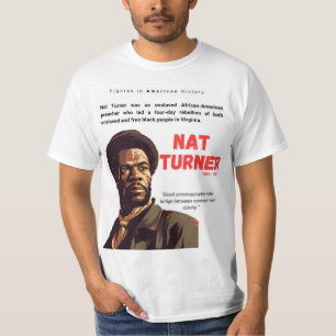 NATE TURNER - Números na Camisa T da História Amer