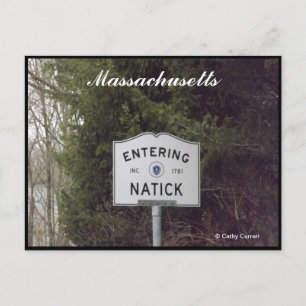 Natick, cartão postal de Massachusetts