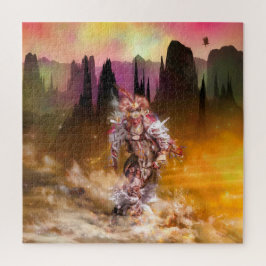 Native American ROLLTHunder 2 Quebra-cabeça de ser