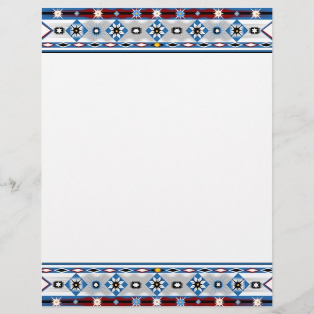 Native American Sioux Letterhead (Frente)