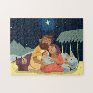 Natividade Cena de Natal Quebra-cabeça