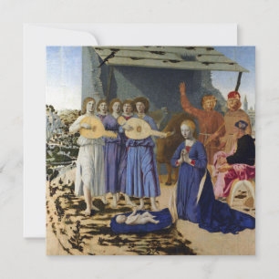 NATIVIDADE DE JESUS, ANJOS por PIERO DELLA FRANCES