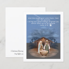 Natividade de Natal do ORÇAMENTO Escritura Religiã