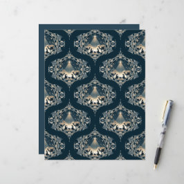 Natividade Estrela de Maravilha Mandala Ogee Meio 