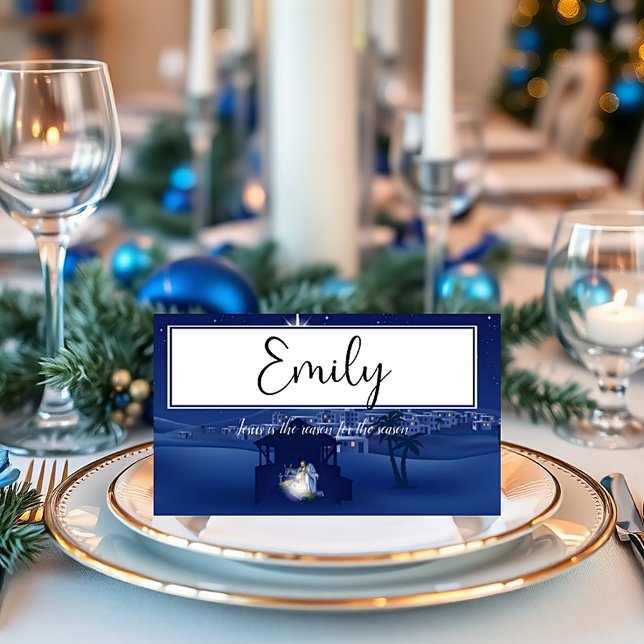 Natividade Jesus é a razão do cartão postal (Criador carregado)