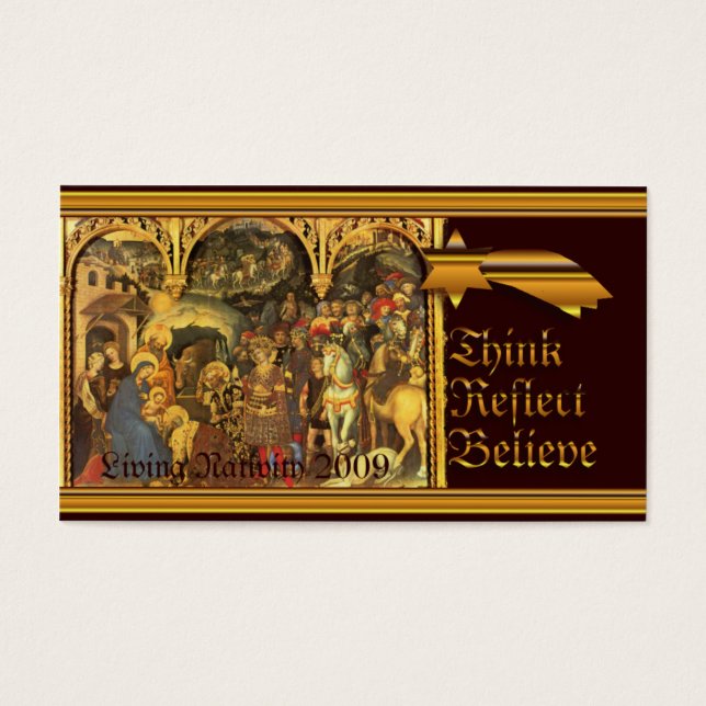 Natividade medieval (Frente)