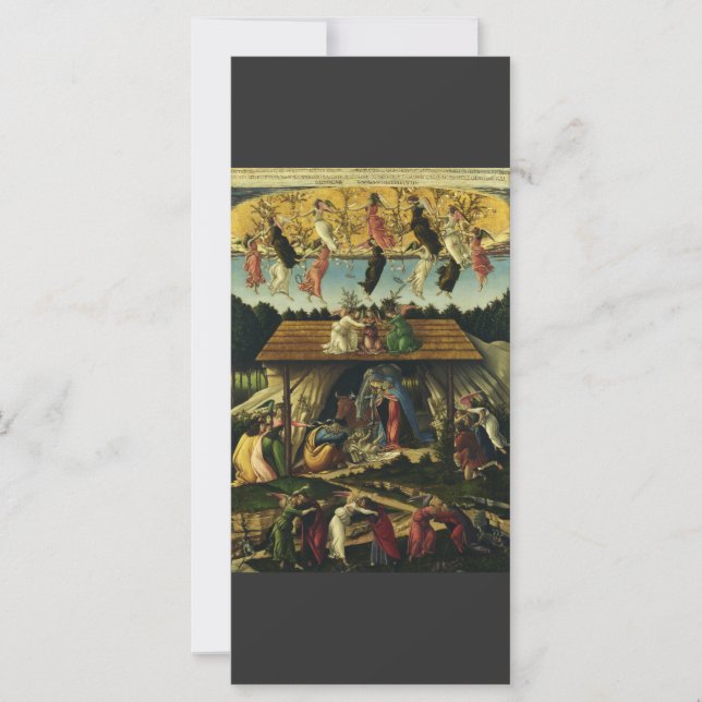 Natividade Mística por Sandro Botticelli (Frente)