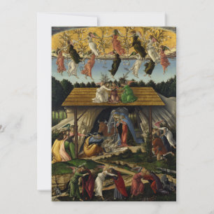 Natividade Mística por Sandro Botticelli