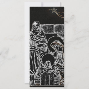 natividade prateada branca negra