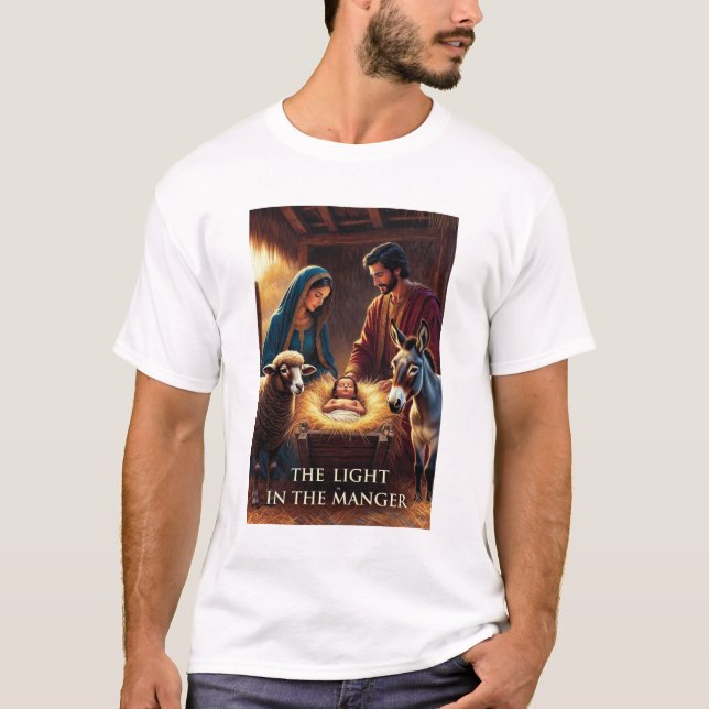 Nativity Manger T-Shirt (Frente)