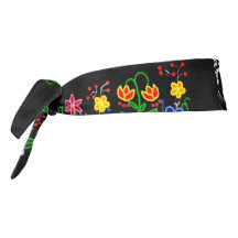 Nativo Americano Floral MMIW POW Anishinabad Black