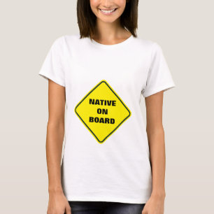 "Nativo no Conselho" - Branco da Camisa de Materni