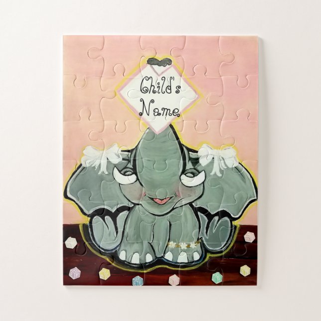 Natosha, o jogo de Quebra-cabeça do Elefante Spell (Vertical)