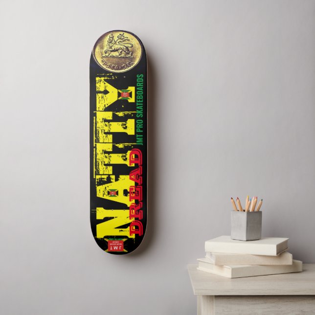 NATTY DREAD Skateboard (Arte de parede)